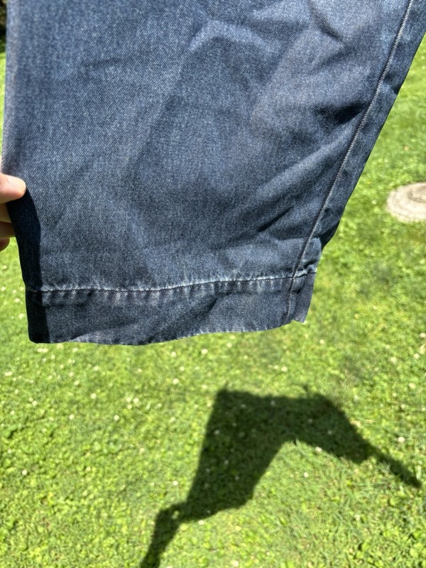 J. Jill Size 14 100% Tencel Authentic Wash Capri Zipper 43-6156 gallery
