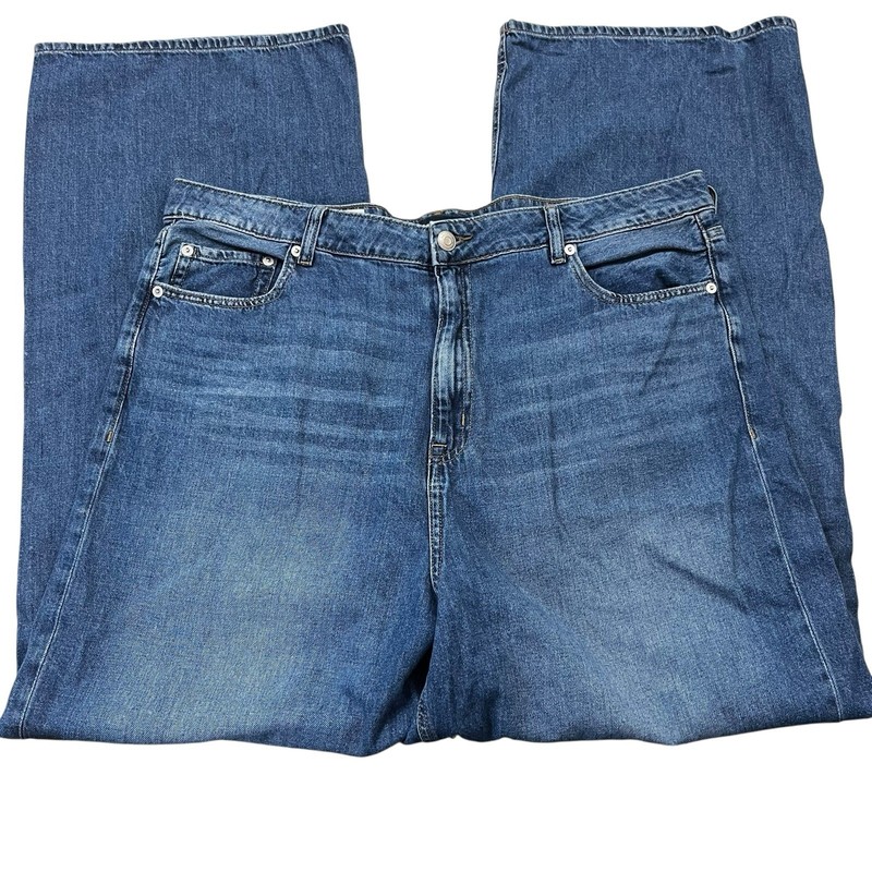 Aero Hight Rise Wide Leg Jeans Women's Plus 20 NWT