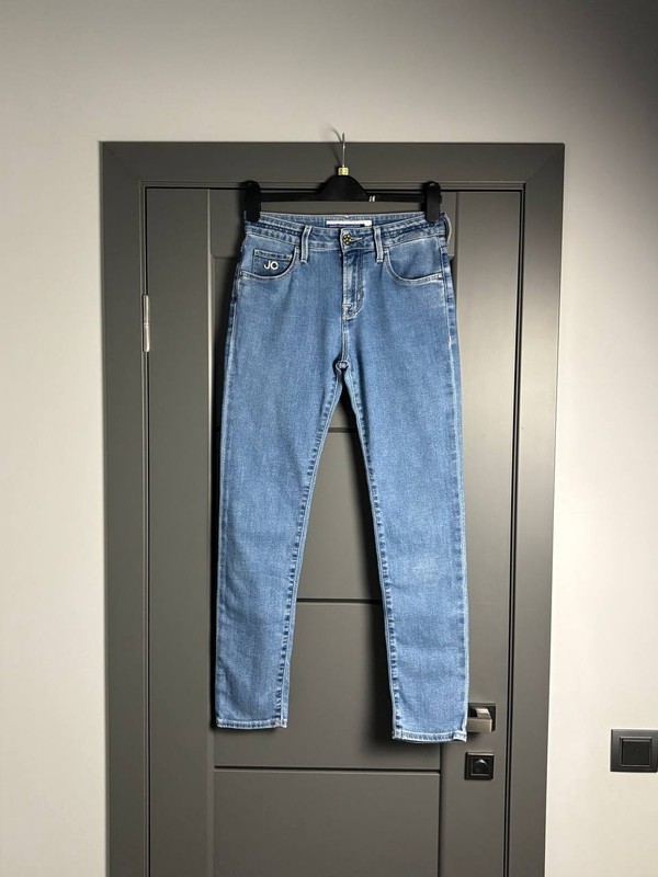 Jacob Cohen Premium Edition Women’s Slim Skinny Blue Denim Jeans Sz 28 Italy
