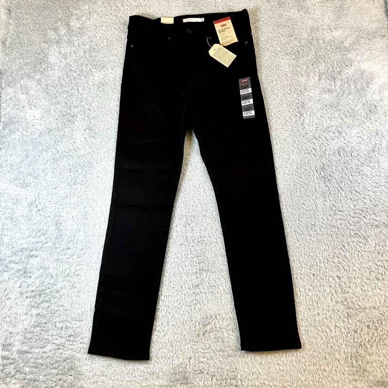 Levi’s Women’s Black 311 Shaping Skinny Mid Rise Jeans Size 6 Short W28/ L28