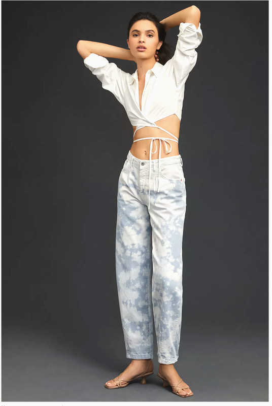 Anthropologie Pilcro ‘The Breaker’ High-Rise Straight Denims NWT Sz 32