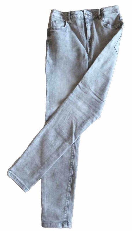DENIM Co Skinny Grey Jeans U.K. 12 30”W 27”L Stretch
