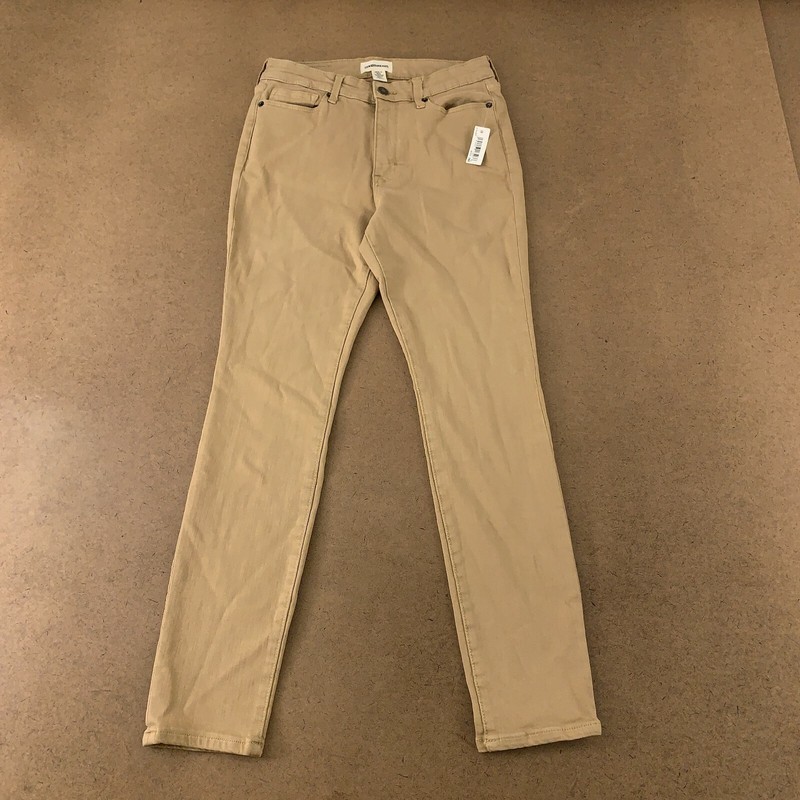 Goodthreads Women’s Size 27 Short Tan Denim High-Rise Skinny Jeans NWT