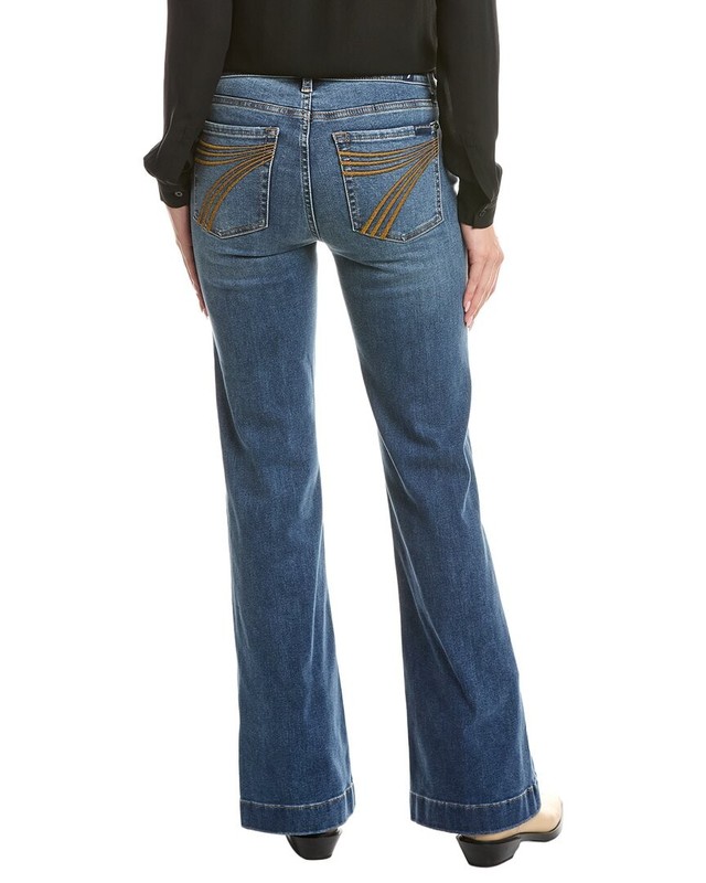 7 For All Mankind Dojo Tailorless Atlanta Flare Jean Women's gallery