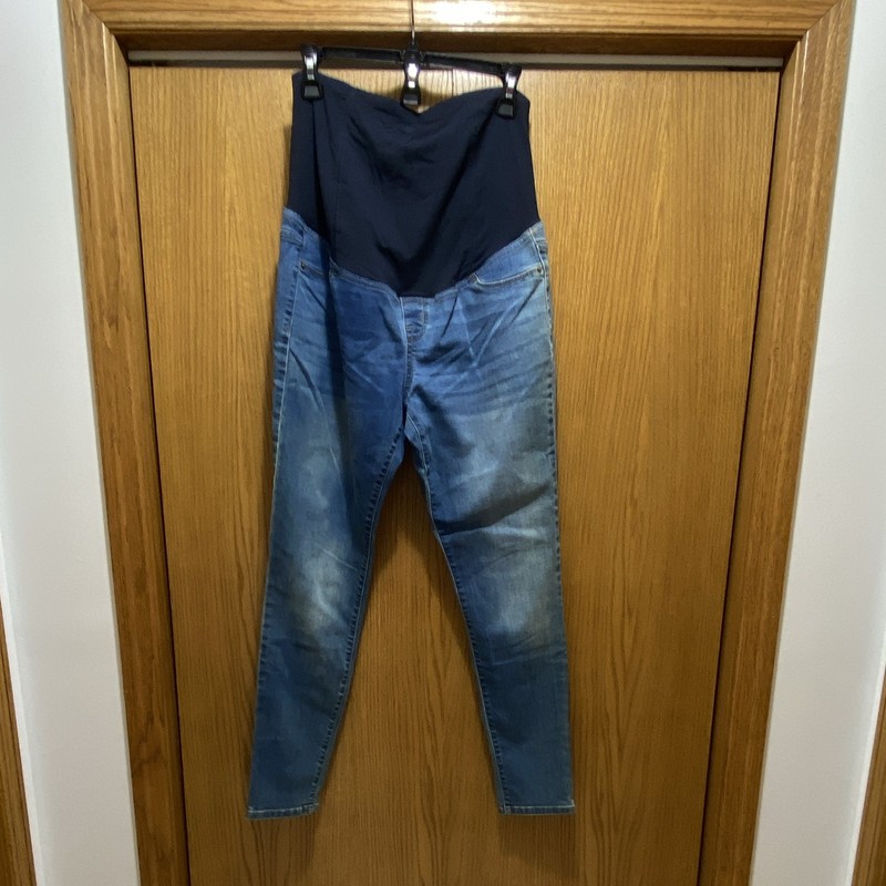 Isabel Maternity by Ingrid & Isabel Women's Blue Denim Jeans Size 4