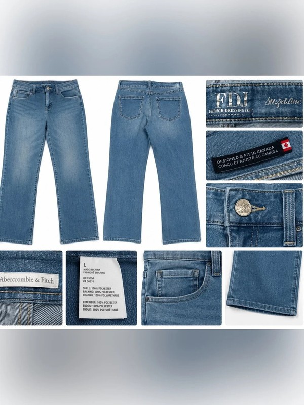 FDJ French Dressing Suzanne Straight Leg Jeans Size 12