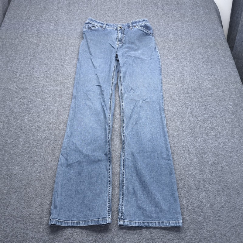 J Jill Jeans Womens 4 Blue Boot Cut Stretch Casual Western Cowgirl