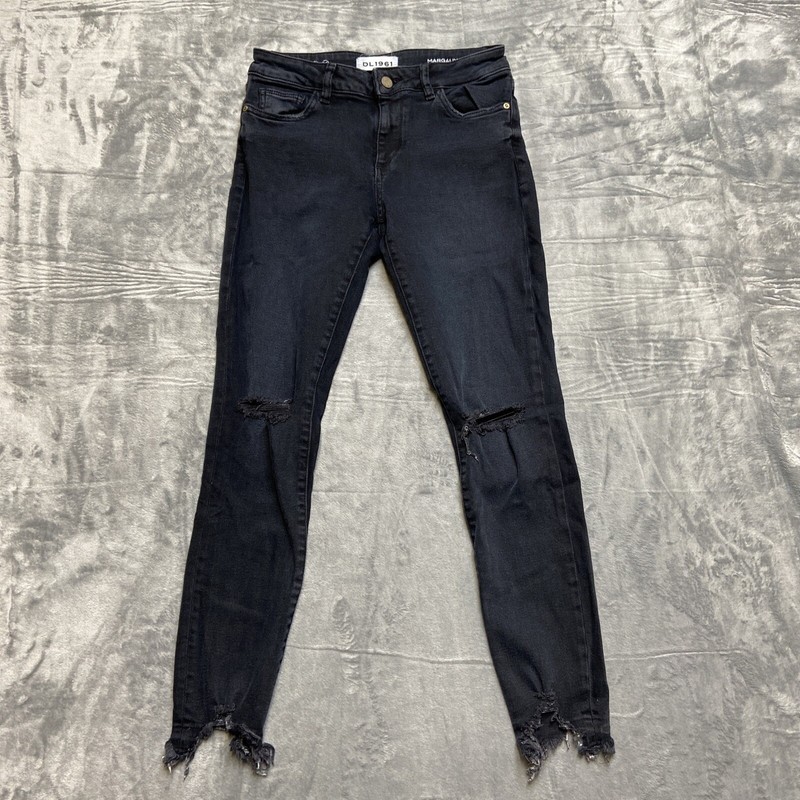 DL1961 Instasculpt Ankle Skinny Jeans Women’s Size 26 Black Deep Ocean