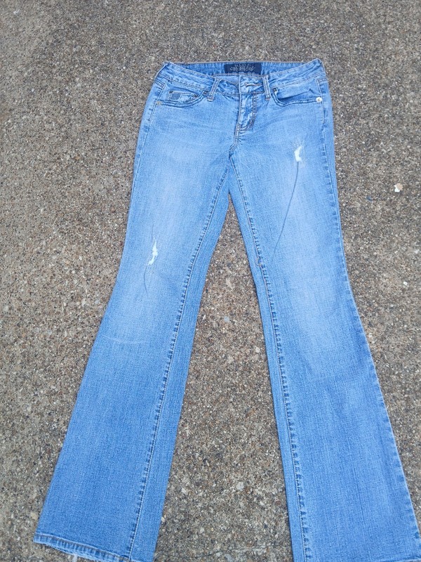 Hint Ladies Jeans Size 5 Blue Denim Cotton Blend