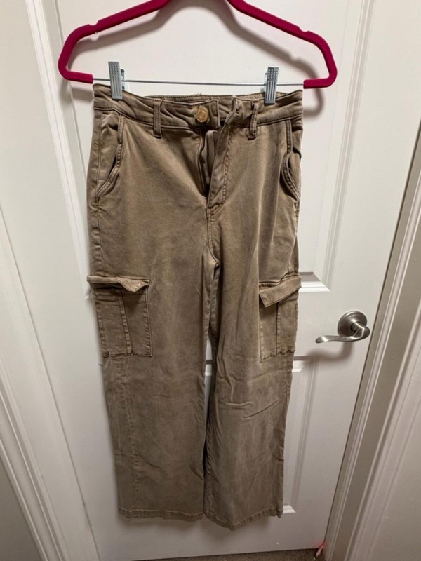 Kut from the Kloth woman’s Cargo Pants — Taupe