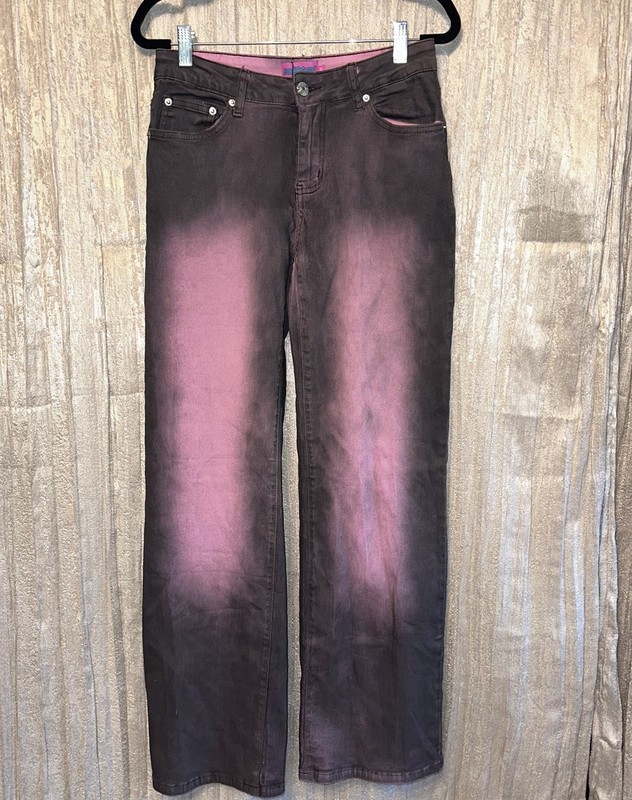 NEW Edikted Pink Jeans {XS 28” Waist, 30” Inseam} Punk Retro
