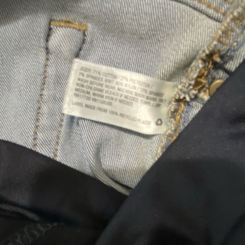 Isabel Maternity by Ingrid & Isabel Women's Blue Denim Jeans Size 4 gallery