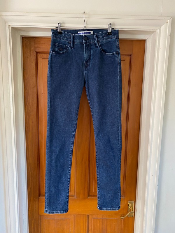 Jacob Cohen Kimberly Jeans Womens Size 28 Dark Blue Skinny Stretch Made in Italy