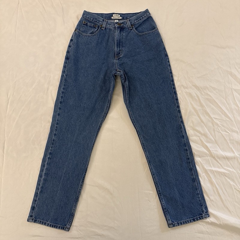 L.L. Bean Women’s Original Fit Relaxed Blue Jeans Size 4reg