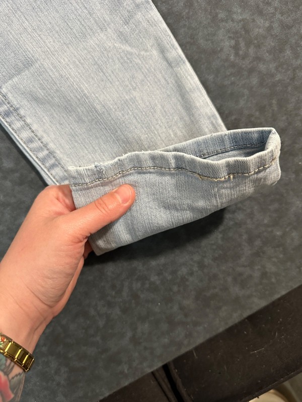 Seven7 Tummyless High Rise Skinny Jeans Amsterdam Color Size 14 gallery