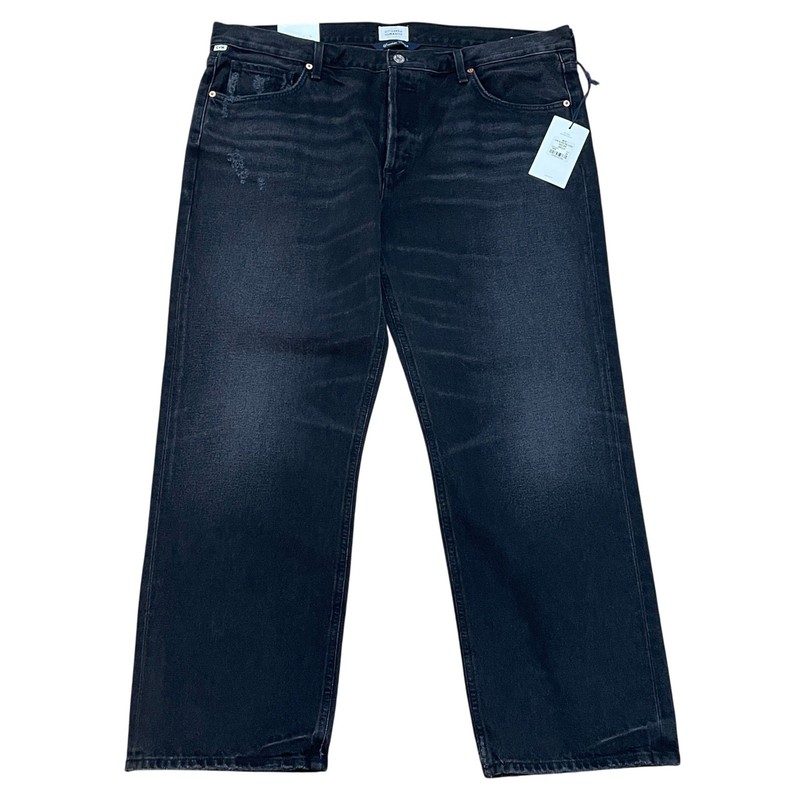 Citizens of Humanity Women’s 34 Neve Relaxed Vintage Denim Jeans Obsidian NWT