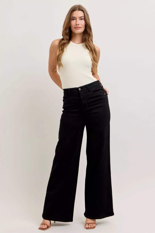 High-Waisted Wide Leg Jeans gallery