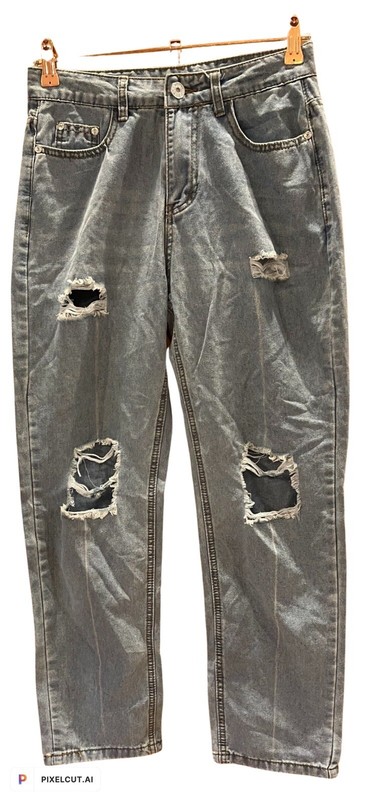 Jeans Brand Women’s Jeans Distressed Holes Size 9 28″ Waist And 38″ In Length