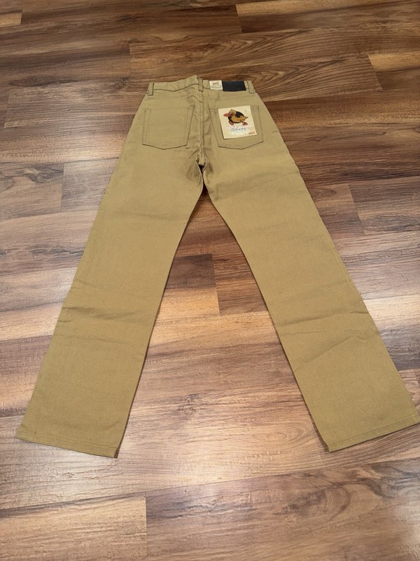 Naked & Famous Duck Canvas Selvedge Jeans Women’s 27 High Rise Classic Straight