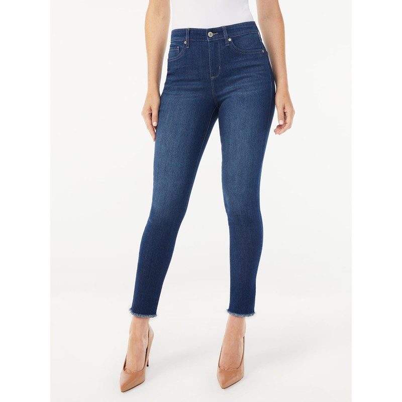 Sofia Jeans by Sofia Vergara Women’s Mid-Rise Skinny Ankle Jeans Various Sizes