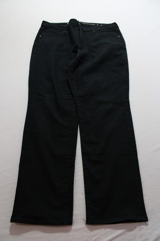 Chico’s Women’s Girlfriend Slim Full-Length Jeans AP2 Black Size: 2.5 / Large