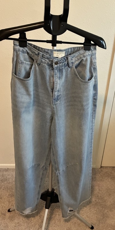 Size W28 L38 Chelsea & Violet Blue Jeans Wide Leg Spring Summer Fall Winter