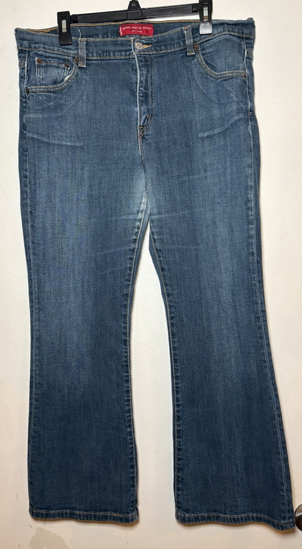 Levi’s 515 Women’s Bootcut Stretch Jeans 16 Misses Blue Medium Wash Mid-Rise
