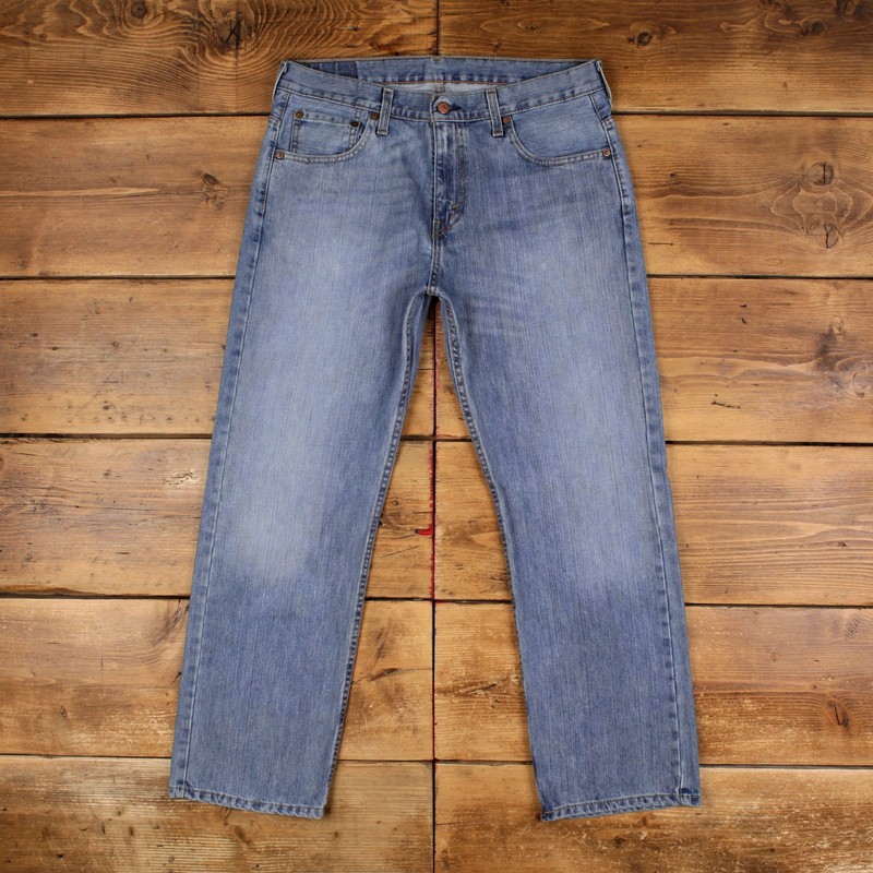 Levis 569 Jeans 32×30 Blue Relaxed Straight Stonewash Red Tab Denim