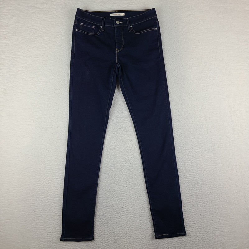 Levi’s 311 Jeans Womens 28×32 Blue Shaping Skinny Waterless Dark Wash Denim *