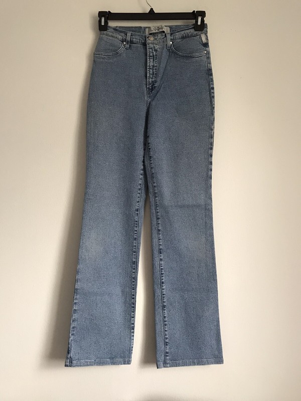 VERSACE JEANS COUTURE STRETCH HIGHT RISE STREIGHT POCKETS JEANS SIZE 33