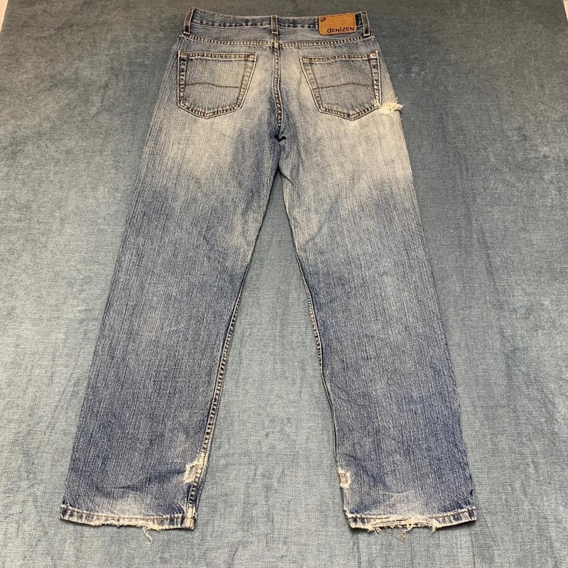Denizen From Levi’s 285 Jeans Women 29×30 Blue Denim Cotton Relaxed Straight Leg