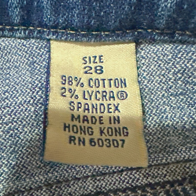 VTG Sergio Valente Patchwork Bootcut Jeans Women's Size 28 Medium Wash 28x33 gallery