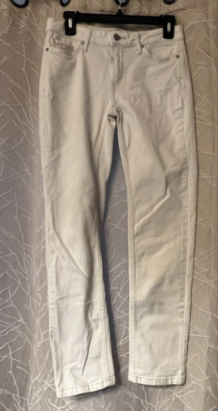 Calvin Klein Ultimate Skinny White Jeans, Women’s size 8 x 30