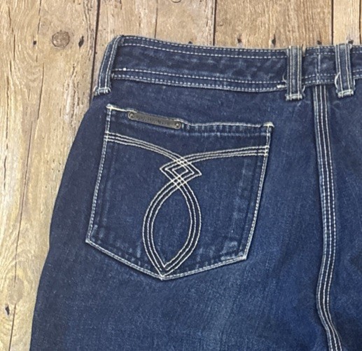 Jordache Jeans Men Vintage Made In Hong Kong Size 33 (29X34) gallery
