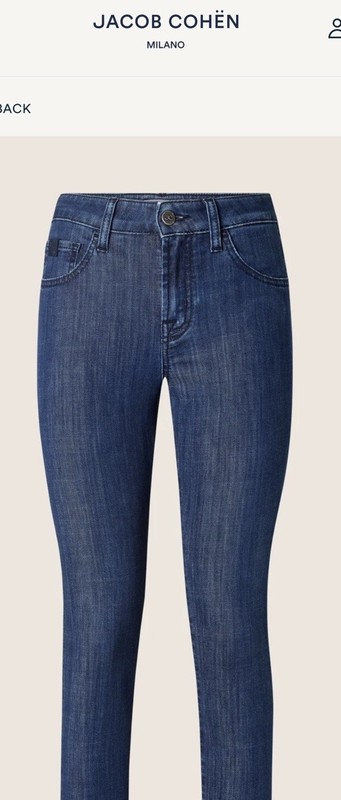 Jacob Cohen Kimberly Handmade In Italy Slim Stretch Jeans Size 26 W28 L28