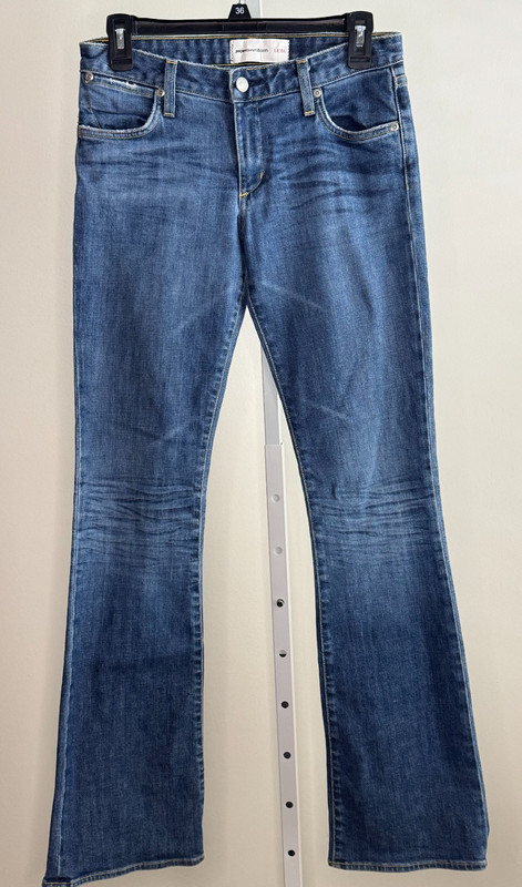 Paper Denim & Cloth Women's Size 27 Blue Jeans Fusion 2-MOD-77 Whiskered 29x33