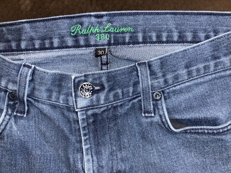Ralph Lauren 380 Bootcut Jeans Women’s Size 30 Medium Wash Stretch Denim Blue gallery