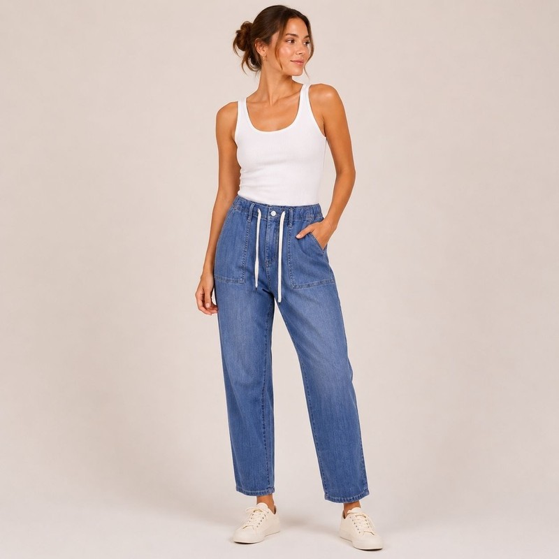 Judy Blue JB88496 High Rise Skinny Jeans Women’s 7/28 Stretch Denim Pull On