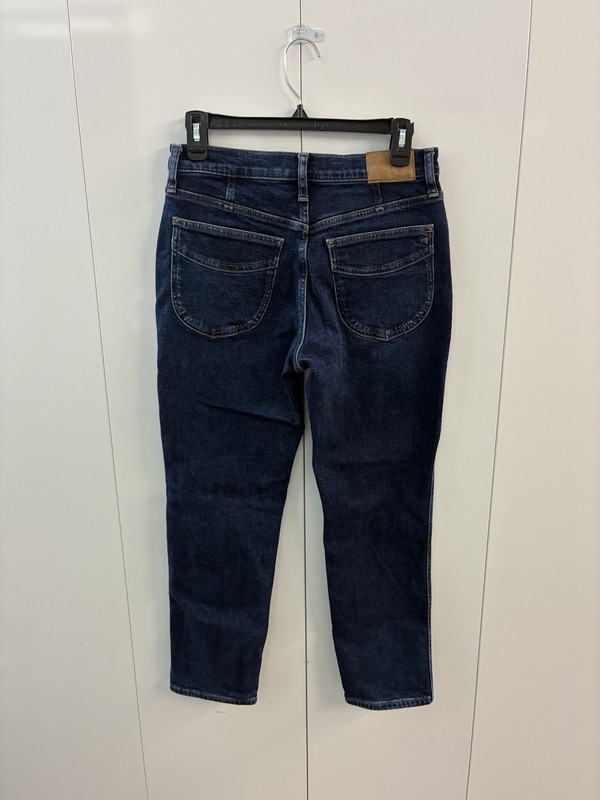 Madewell Sz 27P Blue Denim The Perfect Vintage Straight Jean