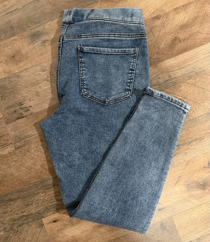 No Boundaries Women’s Juniors XL (15-17) Skinny Jeans Blue Medium Wash Stretch