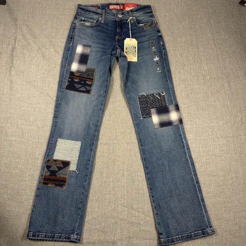 Lucky, Legend Gold, Rush Collection, Midrise 0/25 Easy Ride Boot Jeans NWT