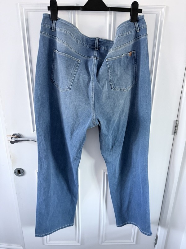 Women's Halara Flex High Visit › Waisted Wide Leg Washed 2XL New With Tags gallery