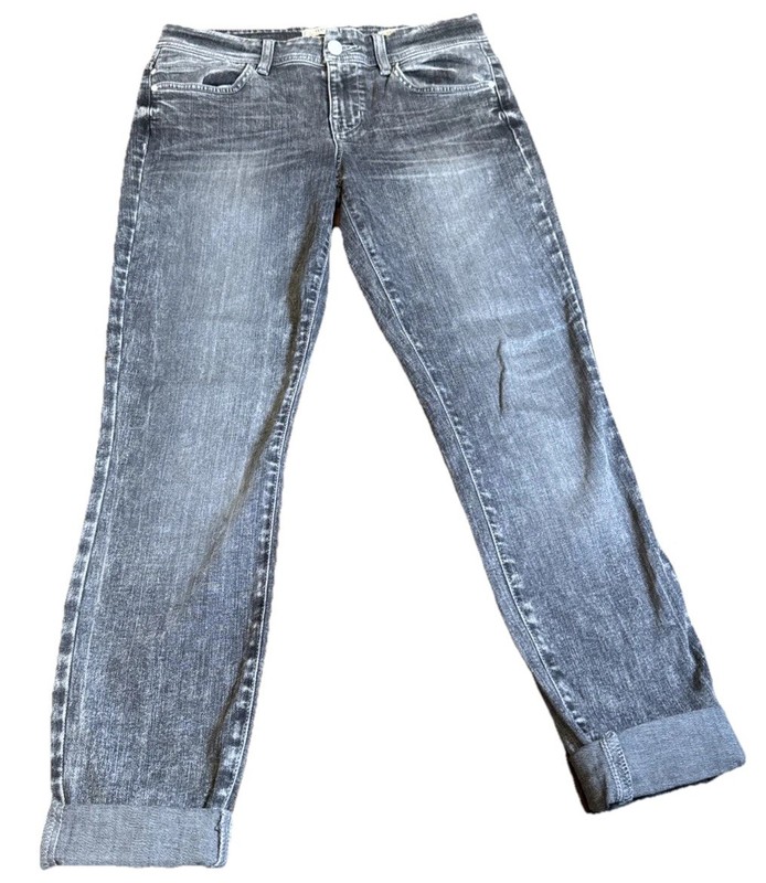 GUESS Los Angeles Low Rise Skinny Jeans Women’s Size 29 Gray Acid Wash Stretch