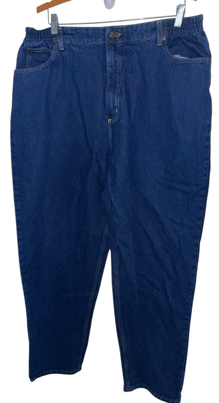 L.L. Bean Double L Jeans Women’s Size 20 Original Fit Relaxed Tapered High Rise