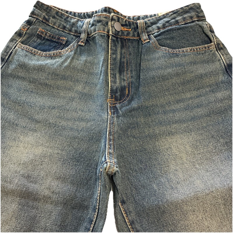 Dazy Light Wash Wide Leg Flare Jeans Womens Size Medium High Rise Stretch Denim. gallery