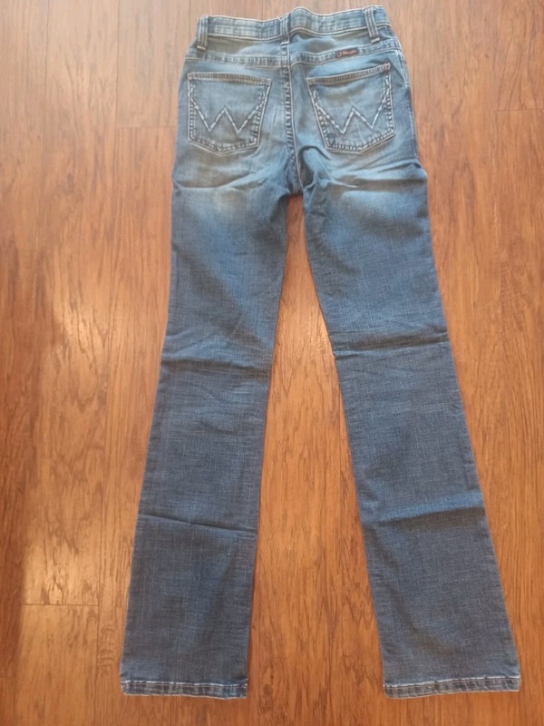 💙🐎🩵WRANGLER WILLOW ULTIMATE RIDING JEAN BOOTCUT 7/38 YO COWGIRLS!!🐴🤙 gallery