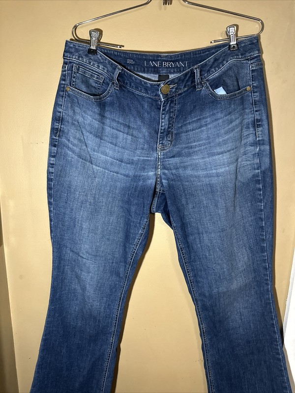 Lane Bryant 14 Regular Signature Fit Mid-Rise Boot Flex Waistband Women’s Jeans-