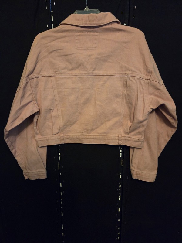 Size Extra Large Unisex Stoosh "Zephyr" Outerwear Vintage Denim Trucker Jacket gallery