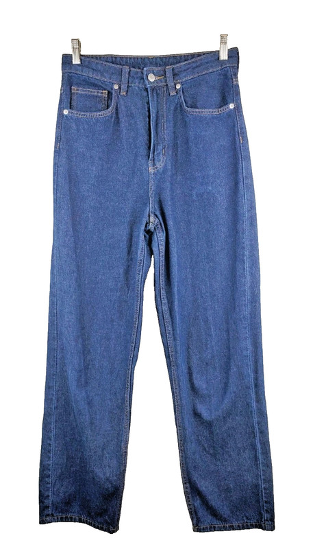 H&M Jeans &Denim Womens 6 The 90s Straight Ultra High Waist Dark Wash