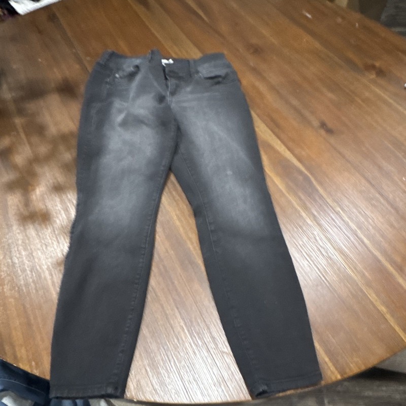 Torrid Women’s Skinny Mid Rise Black Charcoal Wash Denim Jeans Size 10